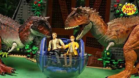 New Jurassic World Primal Attack Control N Conquer Carnotaurus Unboxing