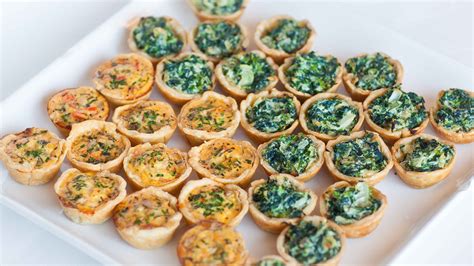 Mini Savory Tarts Holiday Appetizers Part 1 Of 2 Easy Appetizer