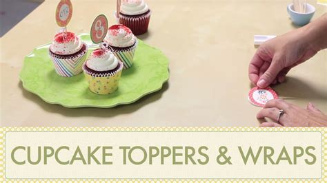 How To Make Cupcake Toppers And How To Make Cupcake Wrappers Diy Tutorial Using Printables Youtube