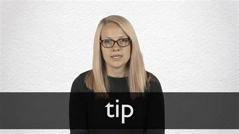 How To Pronounce Tip In British English Youtube