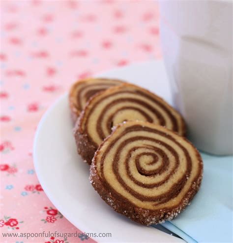Chocolate And Vanilla Swirl Cookies Recipe Cookie Recipes Desserts