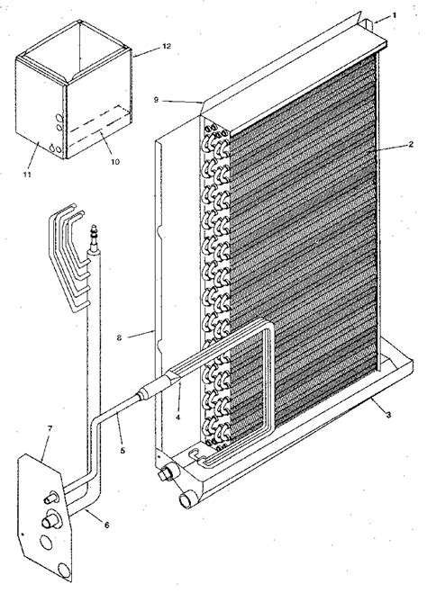 Kenmore Evaporator Coils Parts Model 867807510 Sears Partsdirect