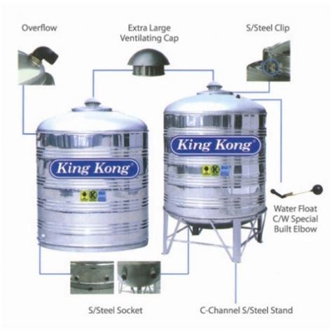 Well if your kingkong label is dark blue then its 304. HR100 King Kong Vertical Round Bottom With Stand Stainless ...