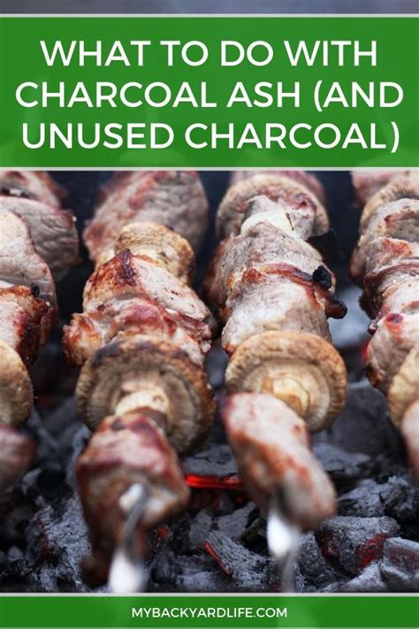 What To Do With Charcoal Ash And Unused Charcoal Charcoal Grilling
