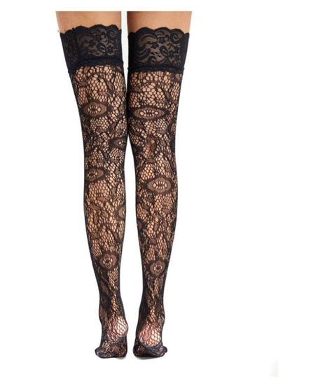 Floral Lace Fishnet Lingerie Sexy Thigh High Women Stockings Buy