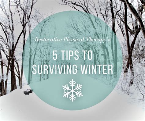 5 Tips To Surviving Winter