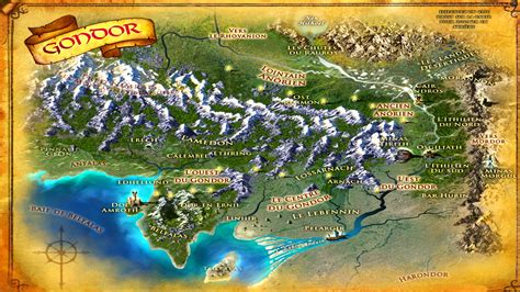Cartes Du Gondor — Lotro Wiki