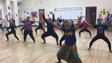 West African Dance Class In Kansas City By Ethel Calhoun Youtube