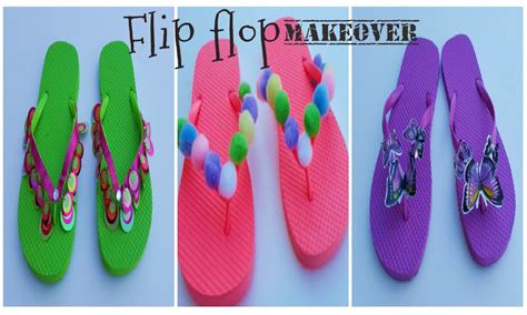 Read on for some quick and simple ways to make. How I decorate my flip flops |Very simple flip flop DIY ...