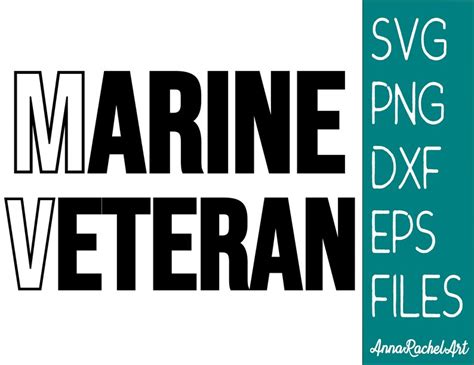 Marine Veteran Svg Marine Svg Marines Svg Marine Corps Svg Etsy