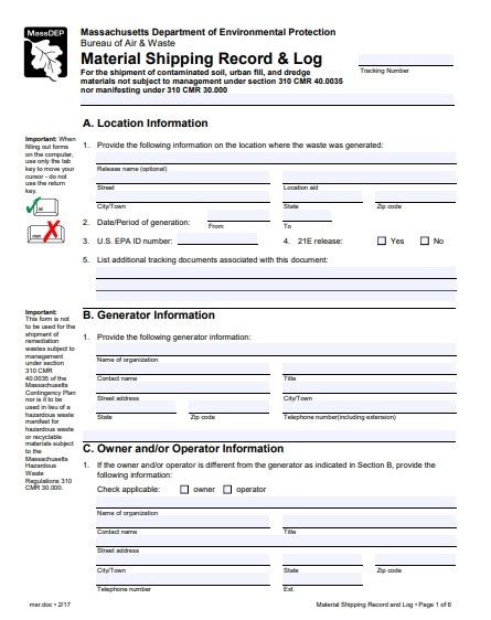 Shipping Log Templates 6 Free Printable Word Excel And Pdf Formats