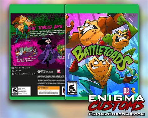 Battletoads Custom Xbox One Cover Etsy