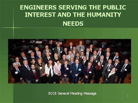 Engineers Serving The Public Interest And The Humanity