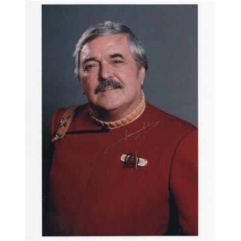 James Doohan As Scotty In Star Trek Signed 10x8 Col Photo Autographed