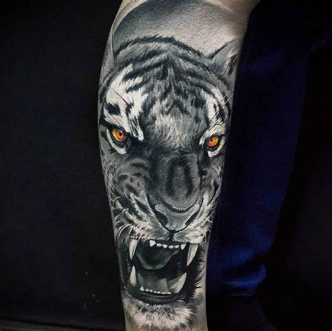 Discover More Than Tiger Forearm Tattoo Latest In Eteachers