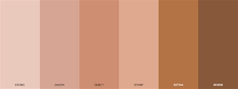 Beautiful Skin Tone Color Palettes Blog Schemecolor Com