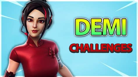 Fortnite Demi Challenges Guide Overview Season 9 Youtube