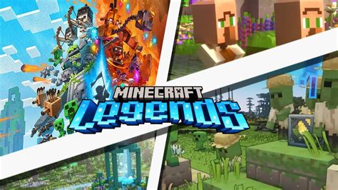 All Minecraft Legends Update Trailers Yes All Of Them Youtube