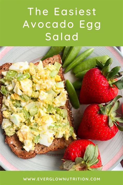 The Easiest Avocado Egg Salad
