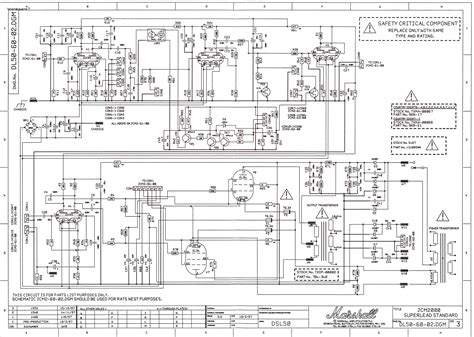 Marshall Amp Circuit Diagram Circuit Diagram