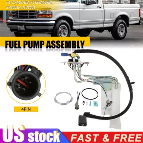 Front Fuel Pump Assembly W 19 Gallon Tank For Ford F150 F250 F350 1992