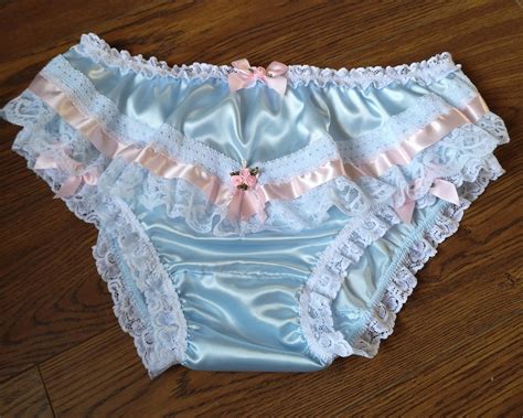 Clothing Dbl Silky Satin ~knickers~ Sissy Panties Choicecolors Panties