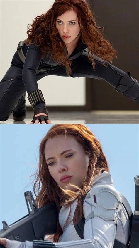 Black Widows Hair Evolution In Marvel Movies
