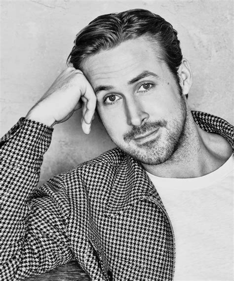 Mancandykings Ryan Gosling Male Portrait Black And White Portraits
