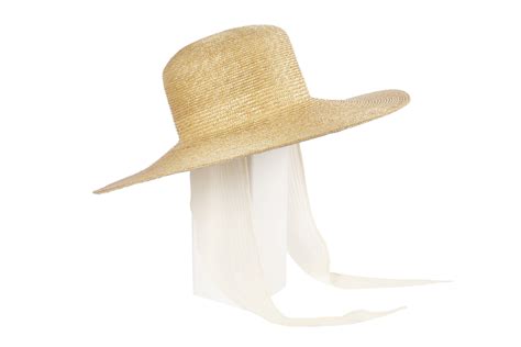 Clyde Flat Top Hat Wide Brim Natural Straw Garmentory