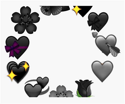 Black And White Flower Emoji Copy Paste Best Flower Site