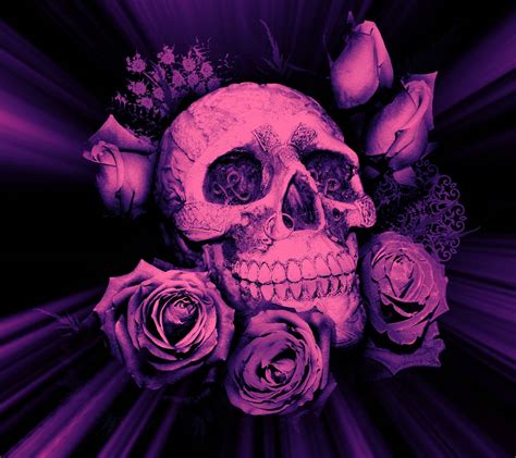 Skull and Roses wallpaper by _Savanna_ - 72 - Free on ZEDGE™