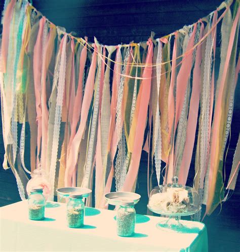 Backdrop Fabric Garland Customize To Match Your Event By RIandPI
