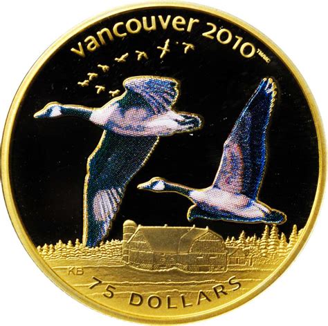 75 Dollars - Elizabeth II (Geese) - Canada – Numista