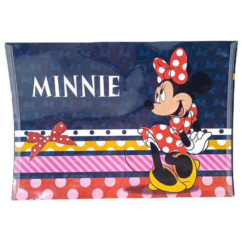 Carpeta Plástica Disney Minnie Mouse 13 X 9