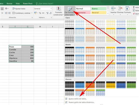 Cómo Dar Formato De Tabla A Los Datos De Una Hoja En Excel