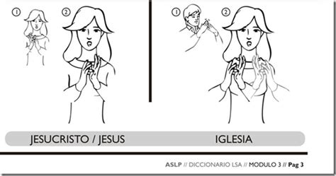 Lengua De Signos Española Vocabulario En Lse Jesucristo Iglesia