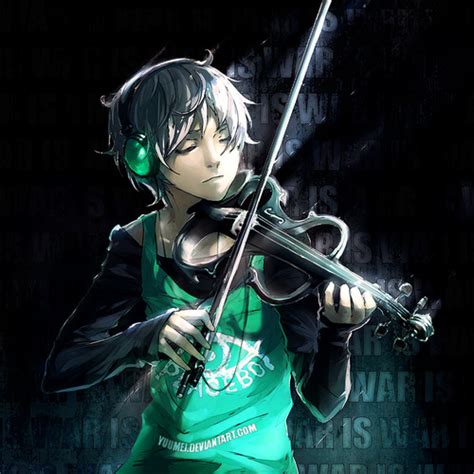 Image Anime Boy Violin Deemo Wiki Fandom Powered By Wikia