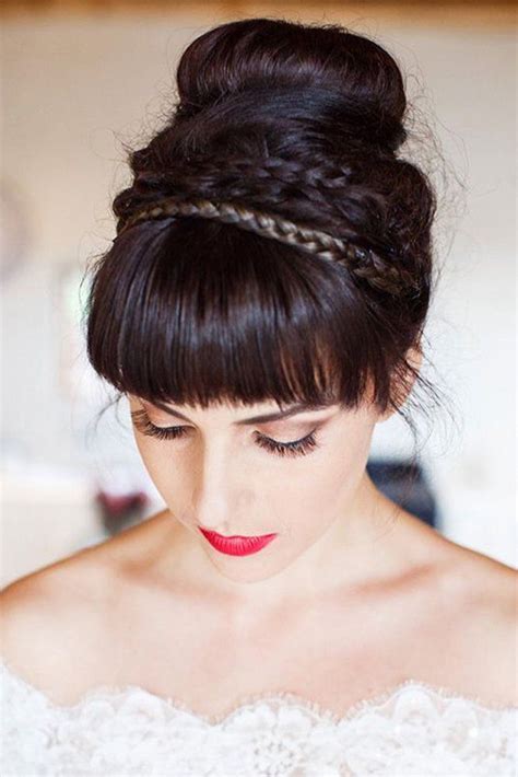 Wedding Hairstyles With Bangs 30 Best Looks And Expert Tips Hairstyles
