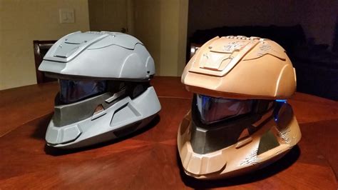 Competed And Ready To Wear Fan Made Halo 4 Scout Helmet Etsy