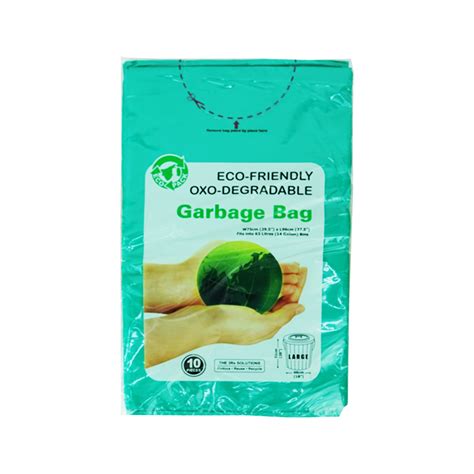 Eco Frindly Oxo Degradable Garbage Bag W75cm295″ X L 96cm 378