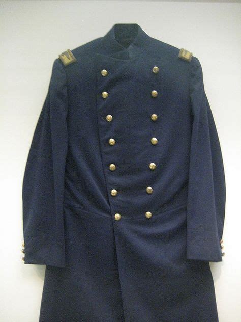 Double Breasted Union Officers Frock Coat Yellow Backed Bullion