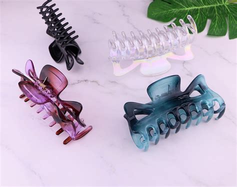 extra large hair claw cliphair claw clips for thick hair etsy