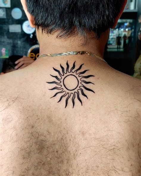Top More Than Sun Small Tattoo Latest In Eteachers