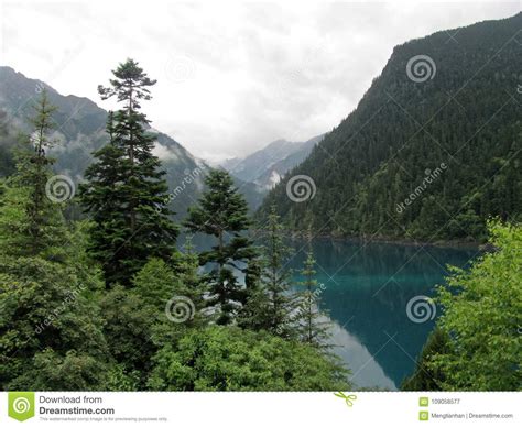 Jiuzhaigou World Natural Heritage Stock Image Image Of Biosphere