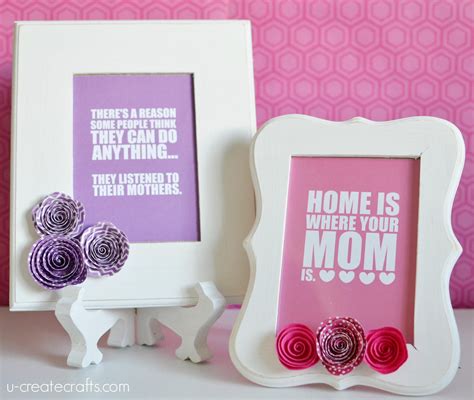 You know your mother better than anyone else. DIY Mother's Day Frames | Mother's day diy, Diy mother's ...
