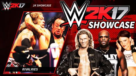 Wwe 2k17 2k Showcase All Rivalries And Matches Ps4xbox One Concept
