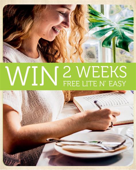 Lite N Easy Win 2 Weeks Free Lite N Easy Although The