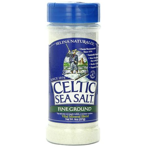 Celtic Sea Salt Fine Ground Shaker 8 Oz