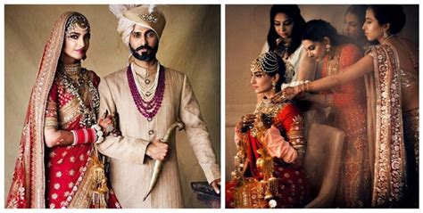 These Unseen Pictures From Sonam Kapoors Wedding Will Literally Melt Your Heart Bridal Look