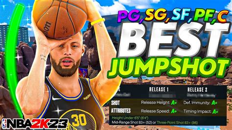 Nba2k23 The Best Jumpshot For All Builds Current Gen And Next Gen Youtube